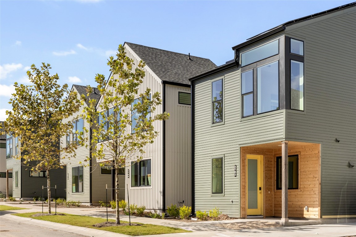 3702 Curious Path Austin, TX 78723 - Photo 4 of 10 a front view of a house