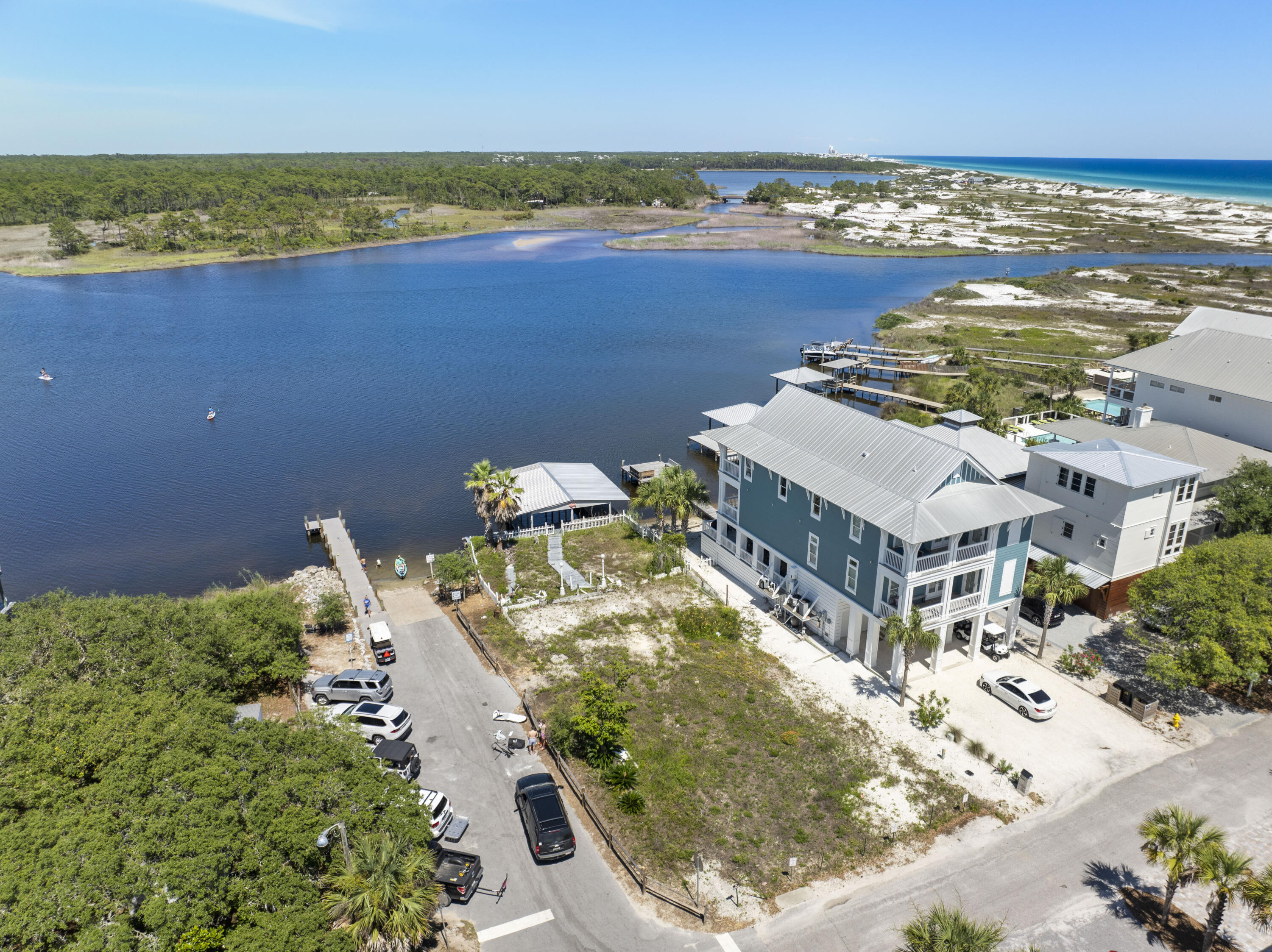 109 Banfill Road Santa Rosa Beach, FL 32459 - Photo 11 of 32 an aerial view of residential houses with outdoor space