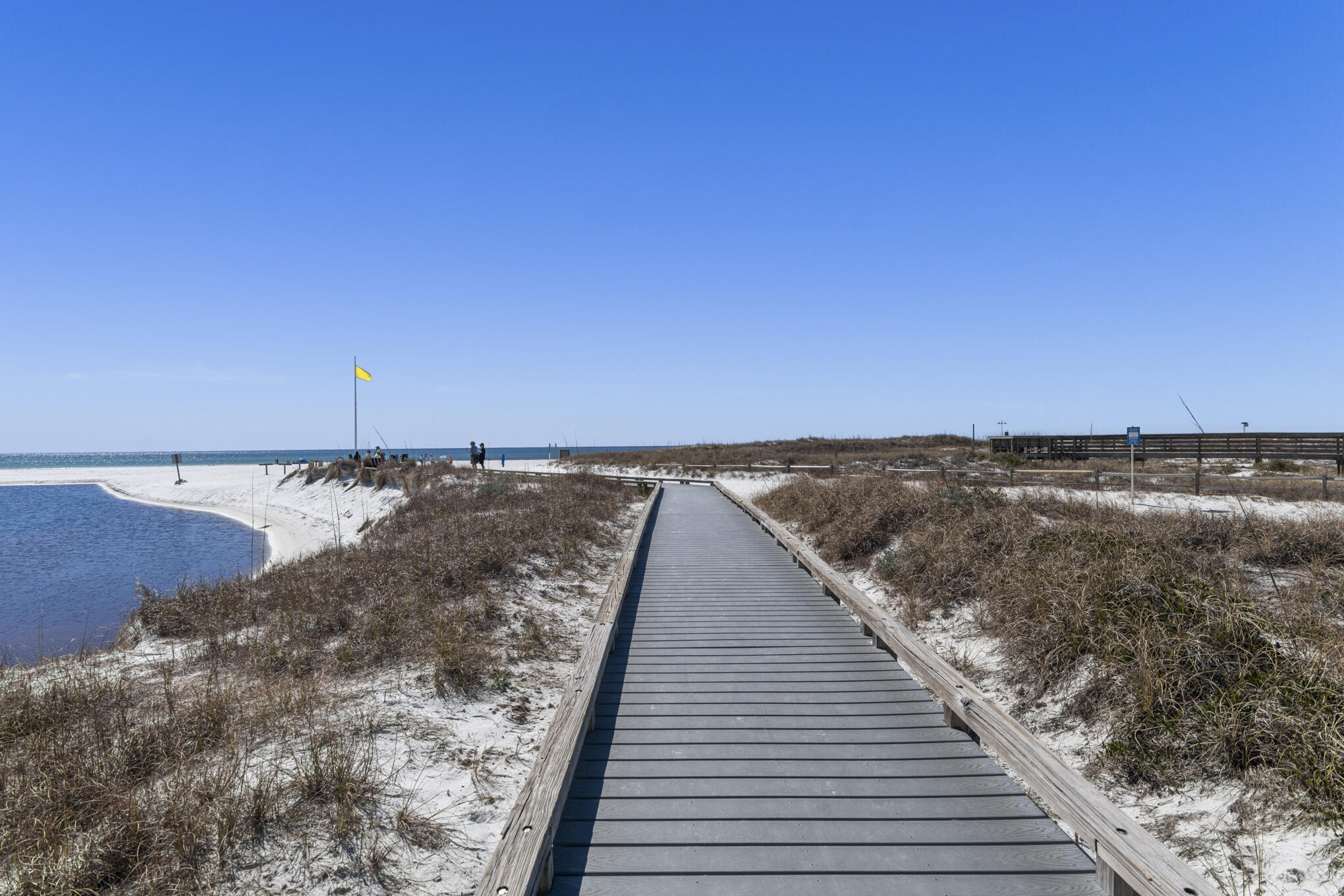109 Banfill Road Santa Rosa Beach, FL 32459 - Photo 16 of 32 a view of roof deck with wooden floor and seating space