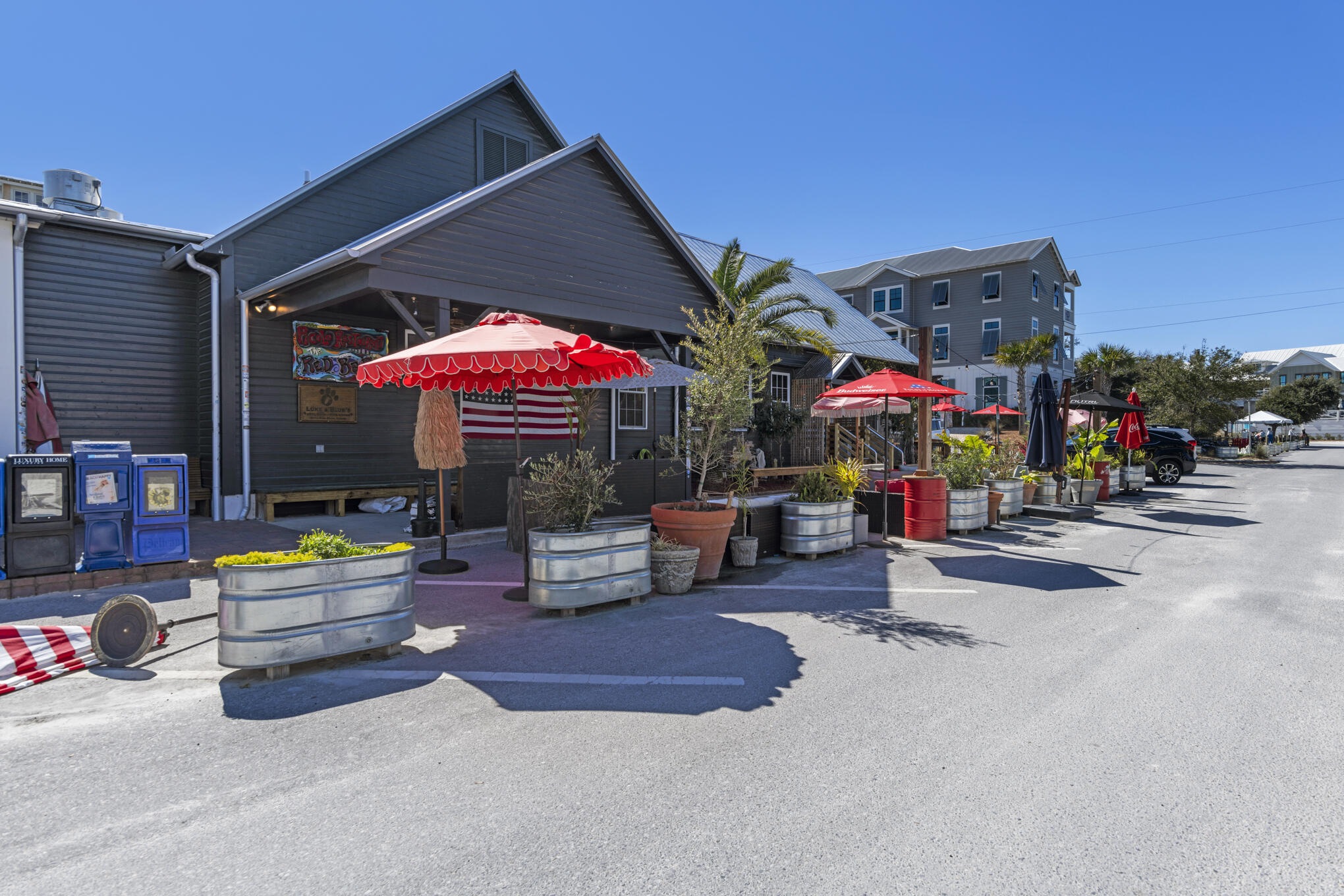 109 Banfill Road Santa Rosa Beach, FL 32459 - Photo 20 of 32 an outdoor space with patio and a fireplace