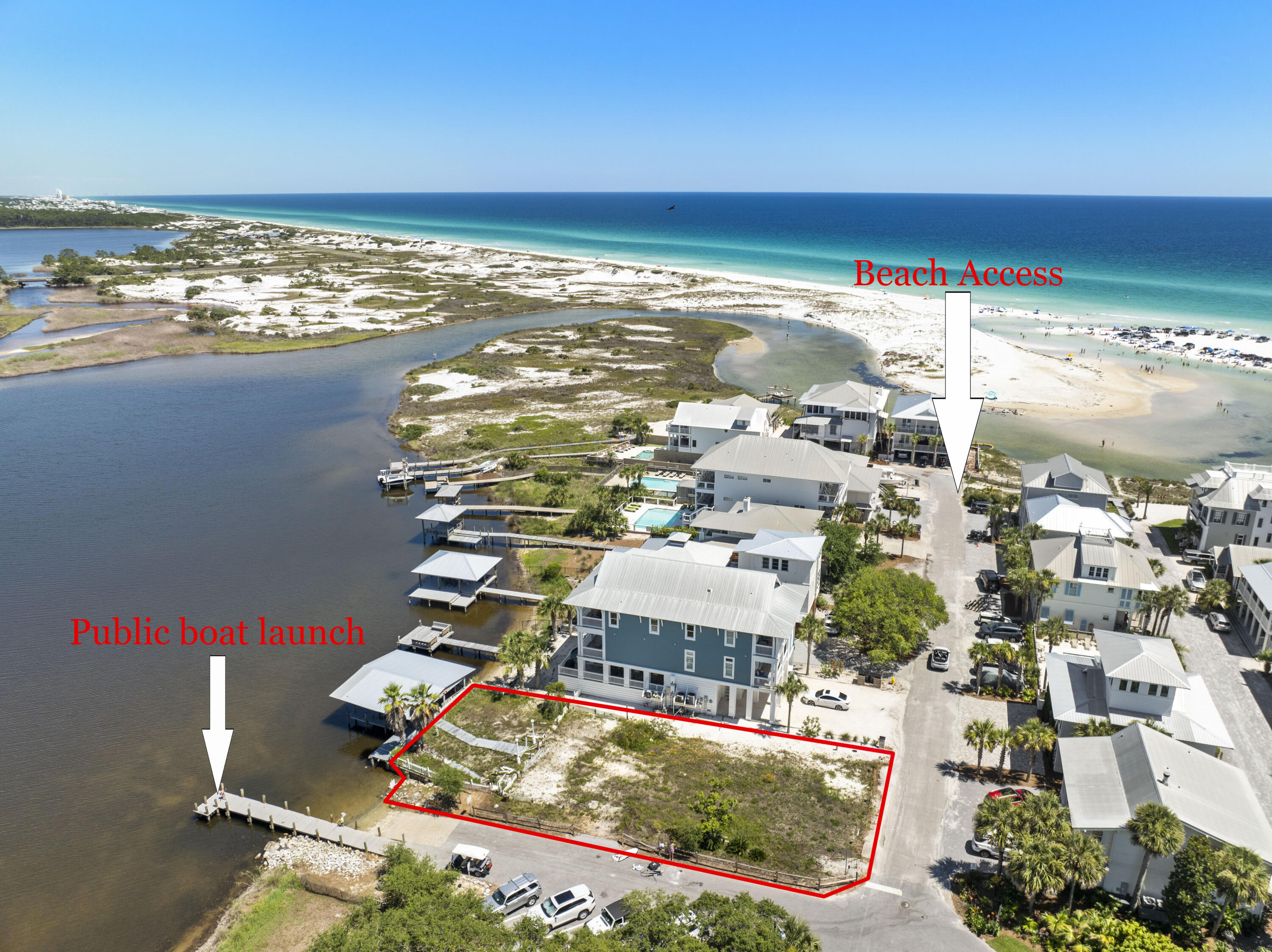 109 Banfill Road Santa Rosa Beach, FL 32459 - Photo 4 of 32 an aerial view of residential building with outdoor space