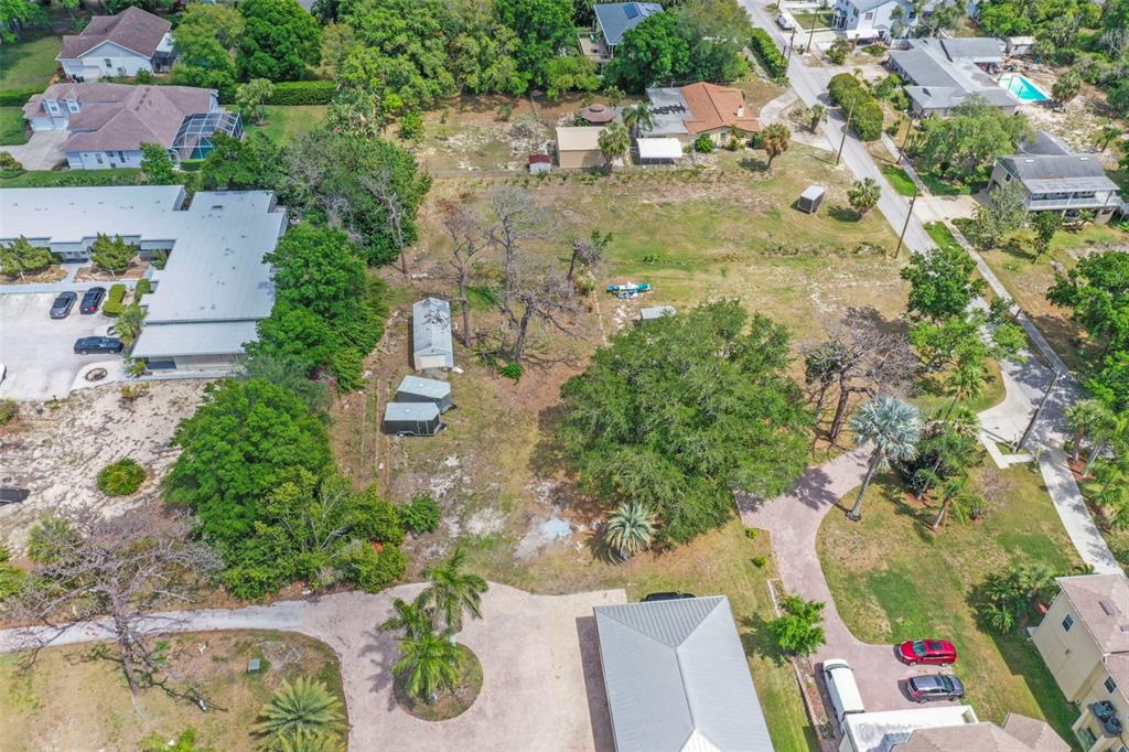 1721 Gulf Road Tarpon Springs, FL 34689 - Photo 85 of 96 an aerial view of residential house with outdoor space