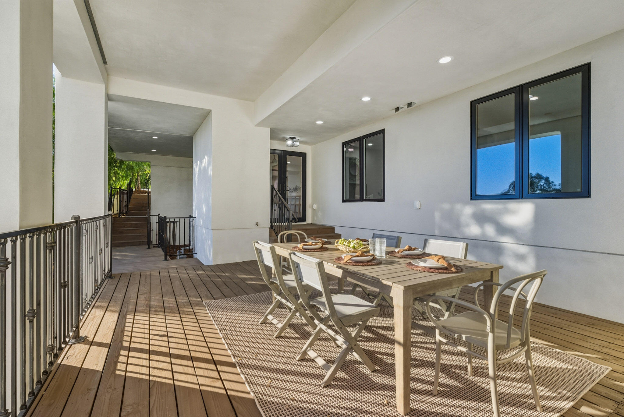 210 Las Alturas Road Santa Barbara, CA 93103 - Photo 37 of 61 a view of a dining room with furniture