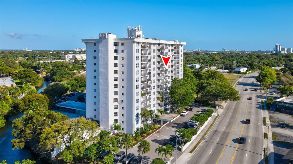 1800 North Andrews Avenue, Unit 9I Fort Lauderdale, FL 33311 - Photo 28 of 36 an aerial view of city
