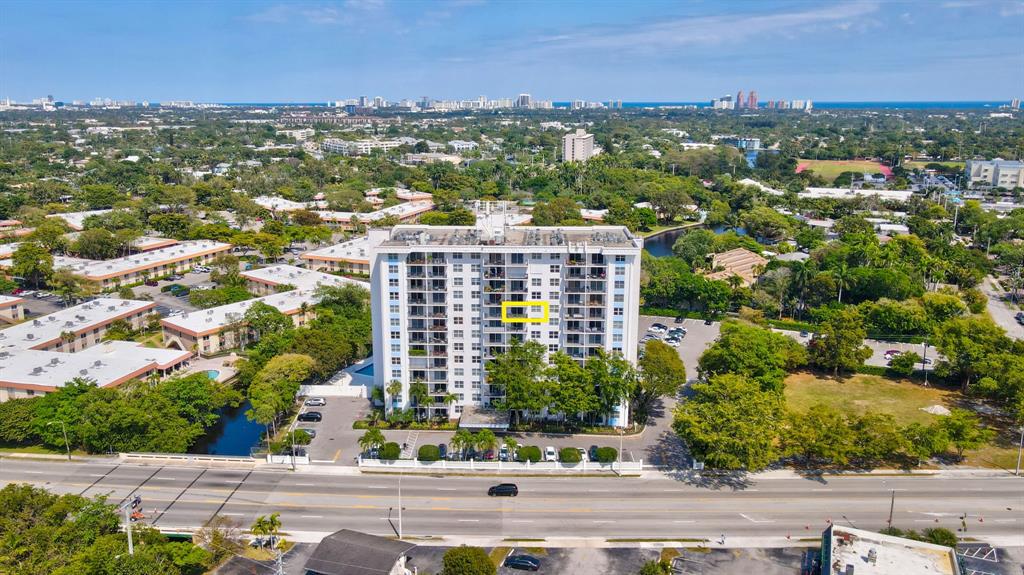 1800 North Andrews Avenue, Unit 9I Fort Lauderdale, FL 33311 - Photo 34 of 36 a view of a city with tall buildings