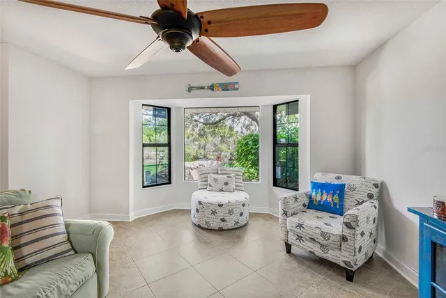 a view of tree from a window