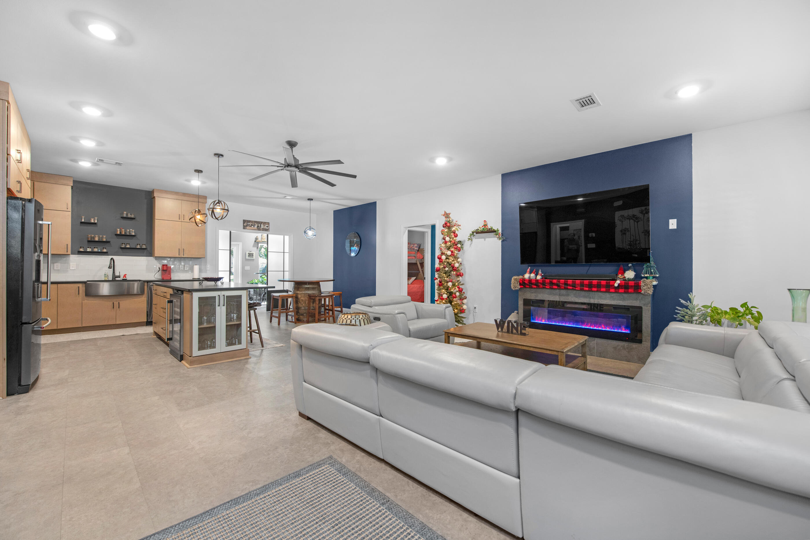 342 Eastern Street Freeport, FL 32439 - Photo 4 of 77 a living room with furniture and a flat screen tv