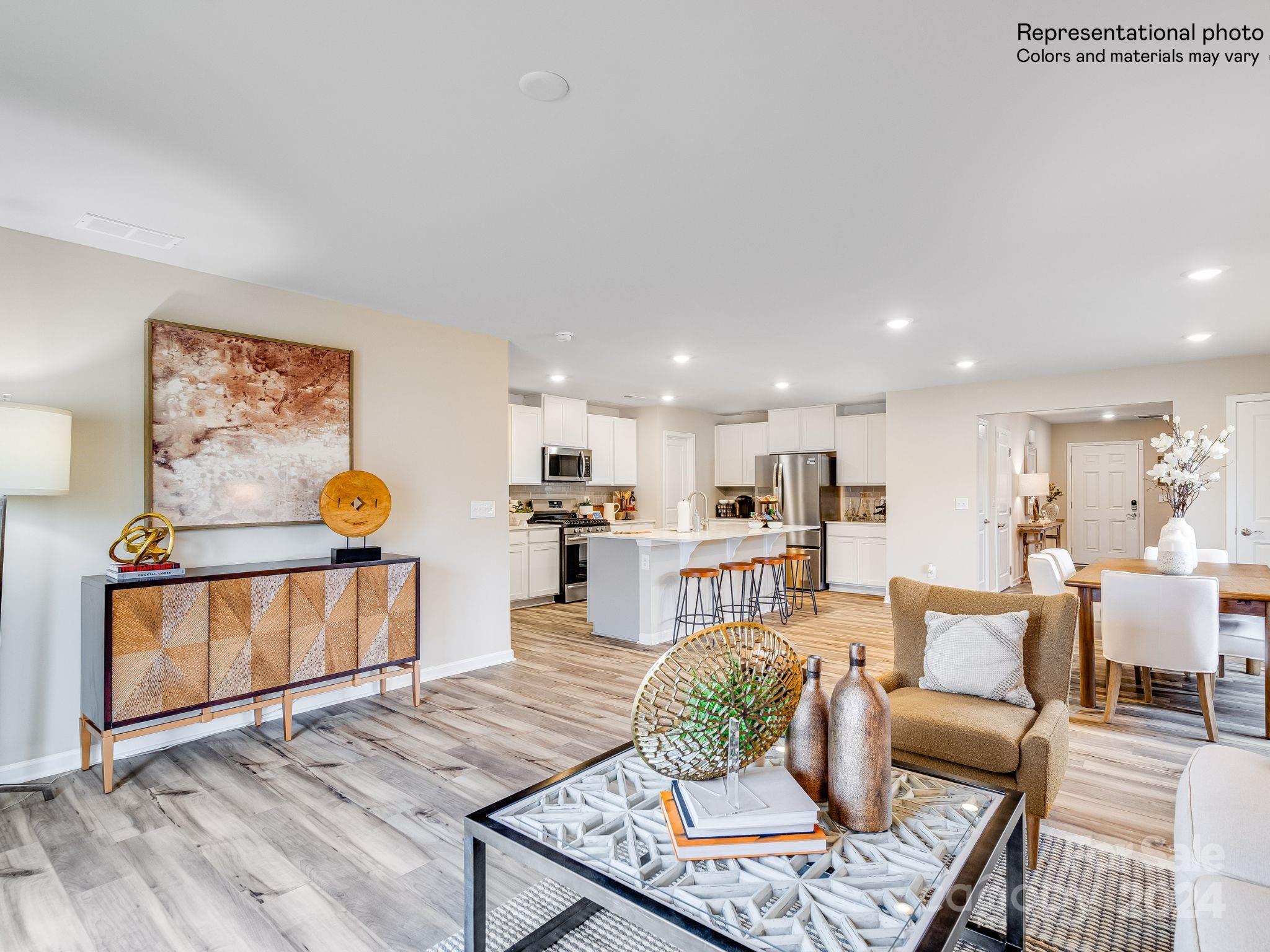 2428 Trollinger Drive Catawba, NC 28609 - Photo 13 of 25 a living room with fireplace furniture and a wooden floor
