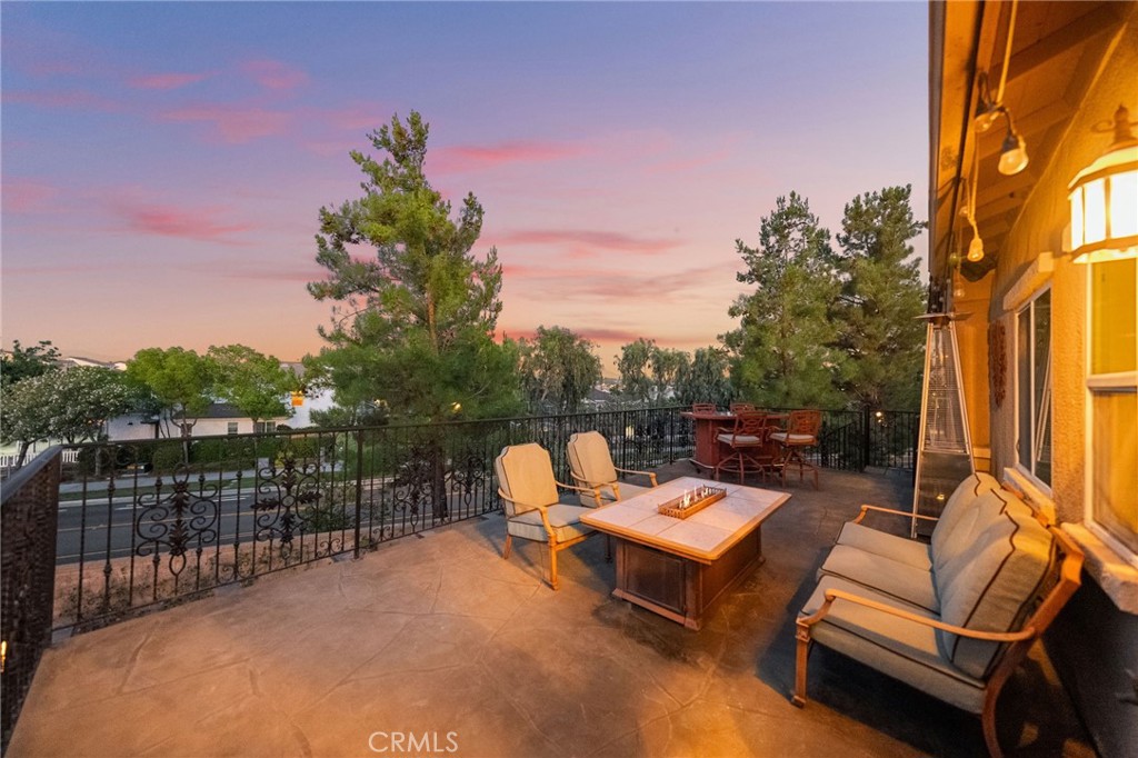 28889 Edenton Way Temecula, CA 92591 - Photo 45 of 56 Private balcony view at night