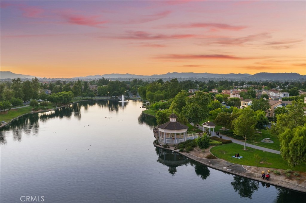 28889 Edenton Way Temecula, CA 92591 - Photo 53 of 56 Harveston Lake at sunset. Peaceful and calm.