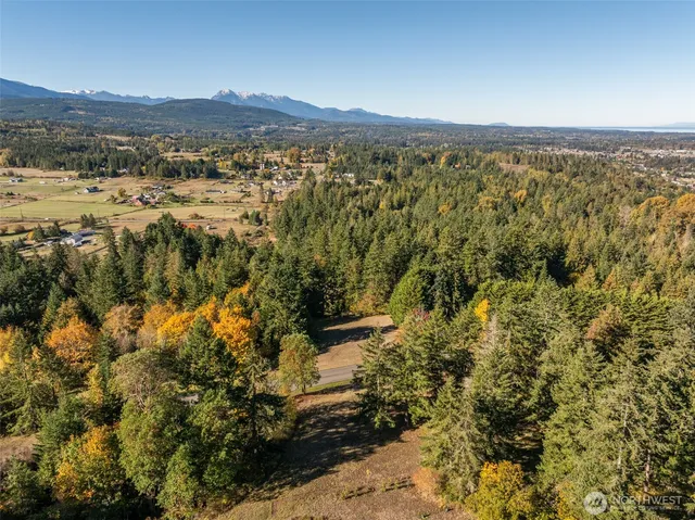 a view of lake and mountain