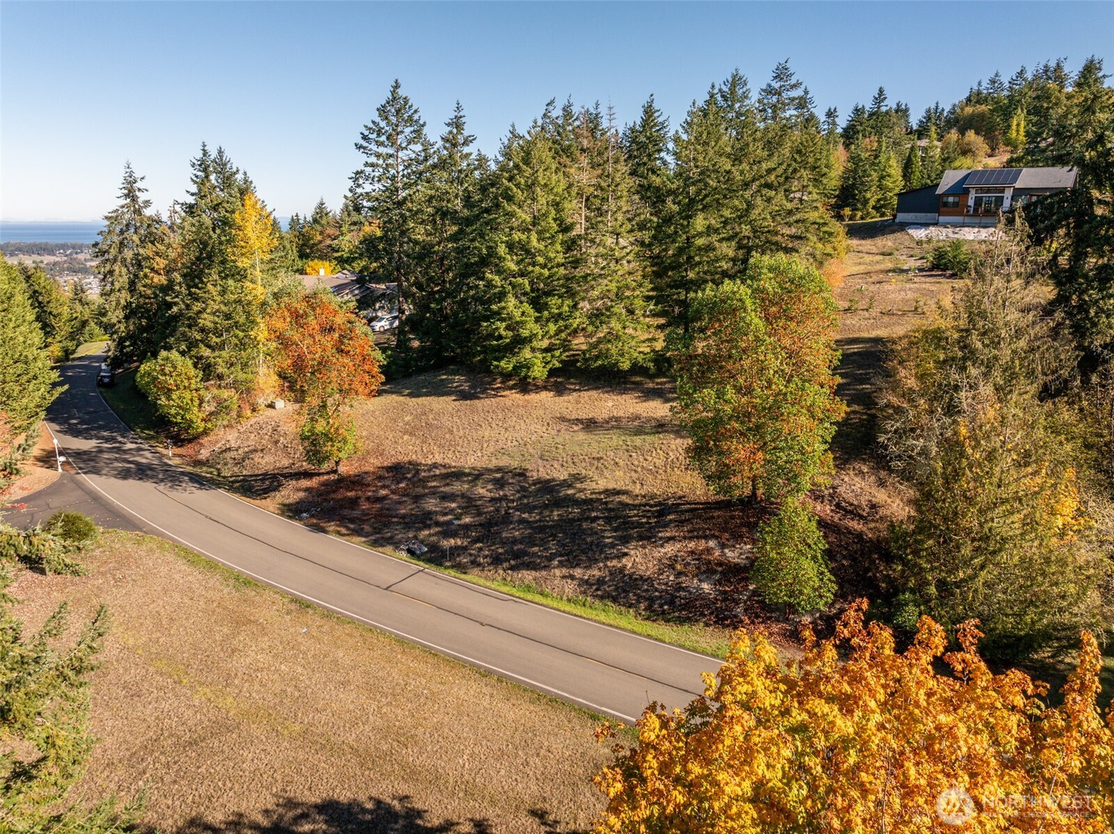 1051 Fox Hollow Road Sequim, WA 98382 - Photo 9 of 39 a view of a yard with wooden fence