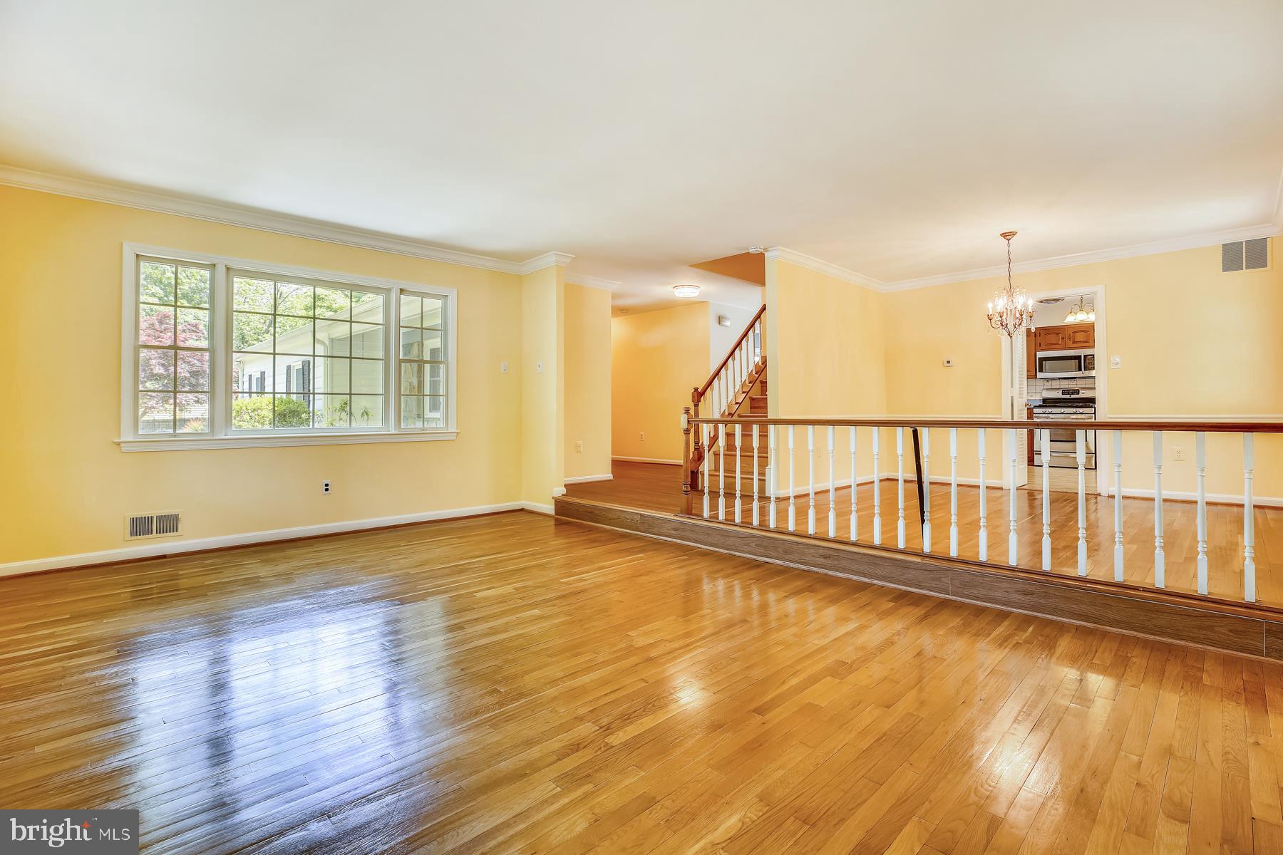 13612 Middlevale Lane Silver Spring, MD 20906 - Photo 5 of 71 Living Room with refinished hardwoods