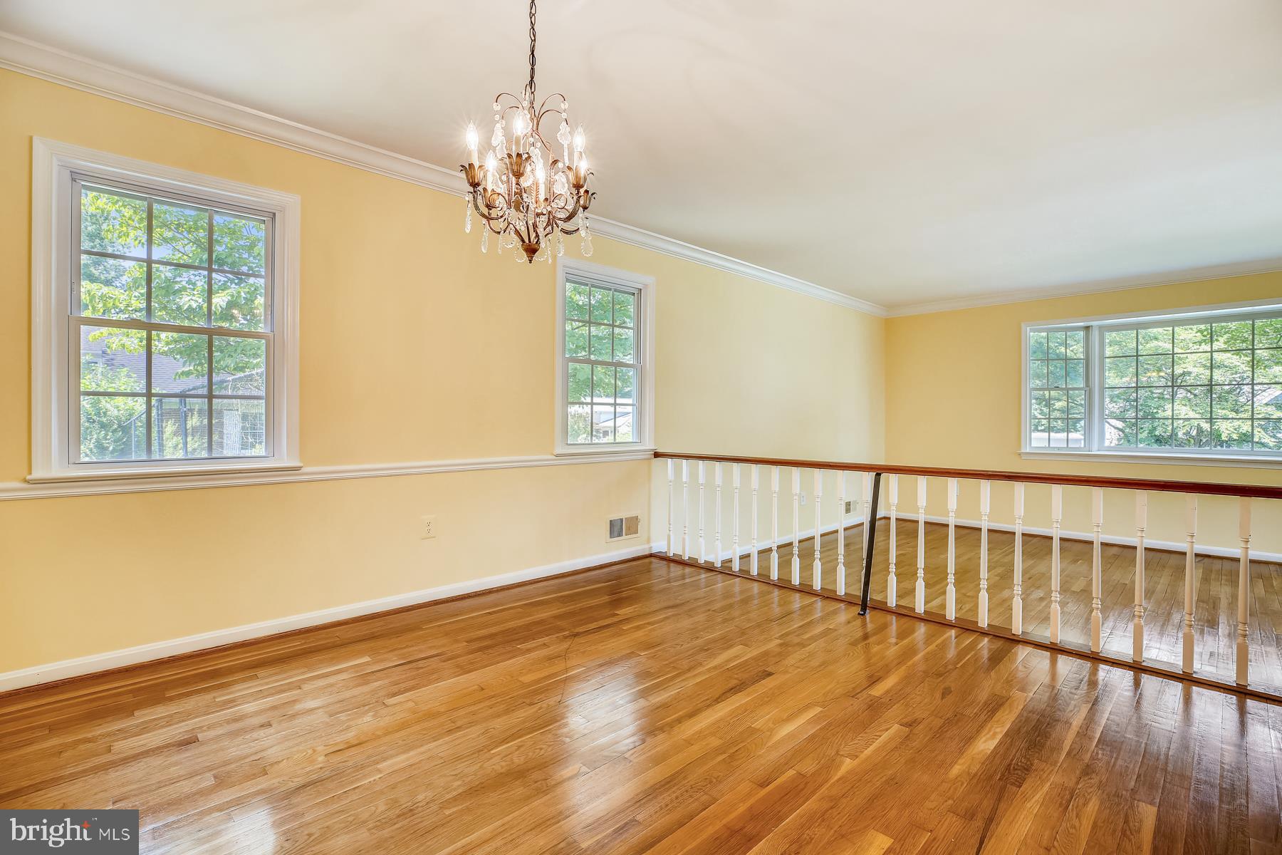 13612 Middlevale Lane Silver Spring, MD 20906 - Photo 8 of 71 Dining room with crown and chair railing