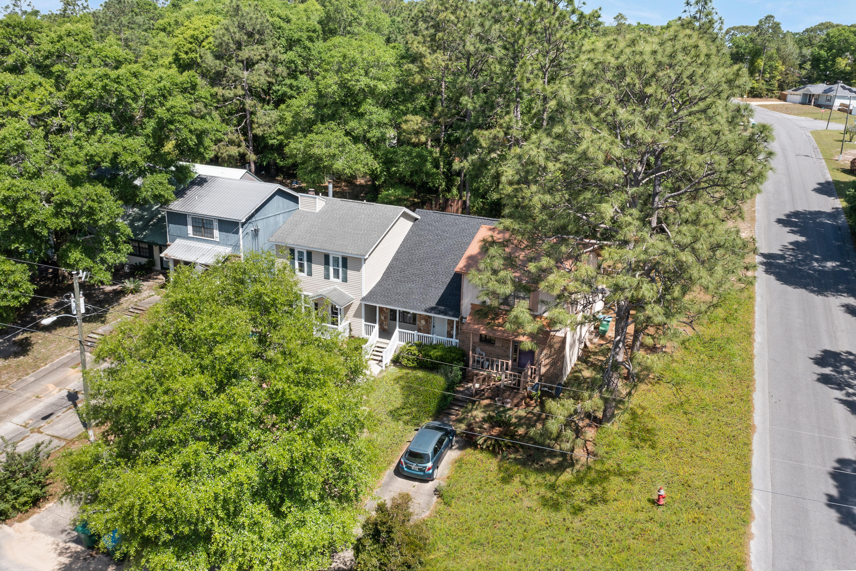 1207 Walter Avenue Crestview, FL 32536 - Photo 21 of 23 an aerial view of a house with a yard basket ball court and outdoor seating