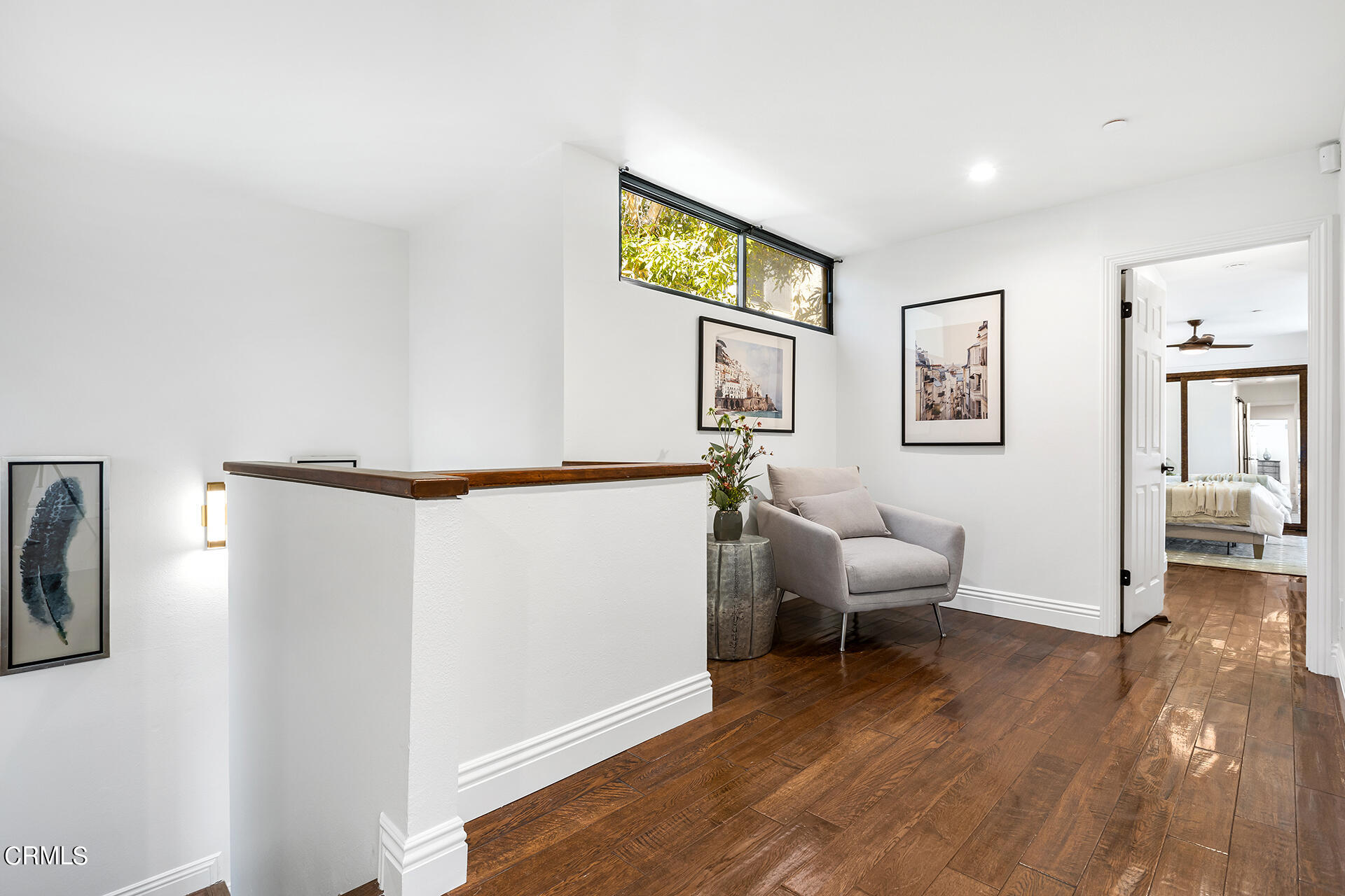 Undisclosed Address Pasadena, CA 91106 - Photo 13 of 31 a living room with furniture and a wooden floor