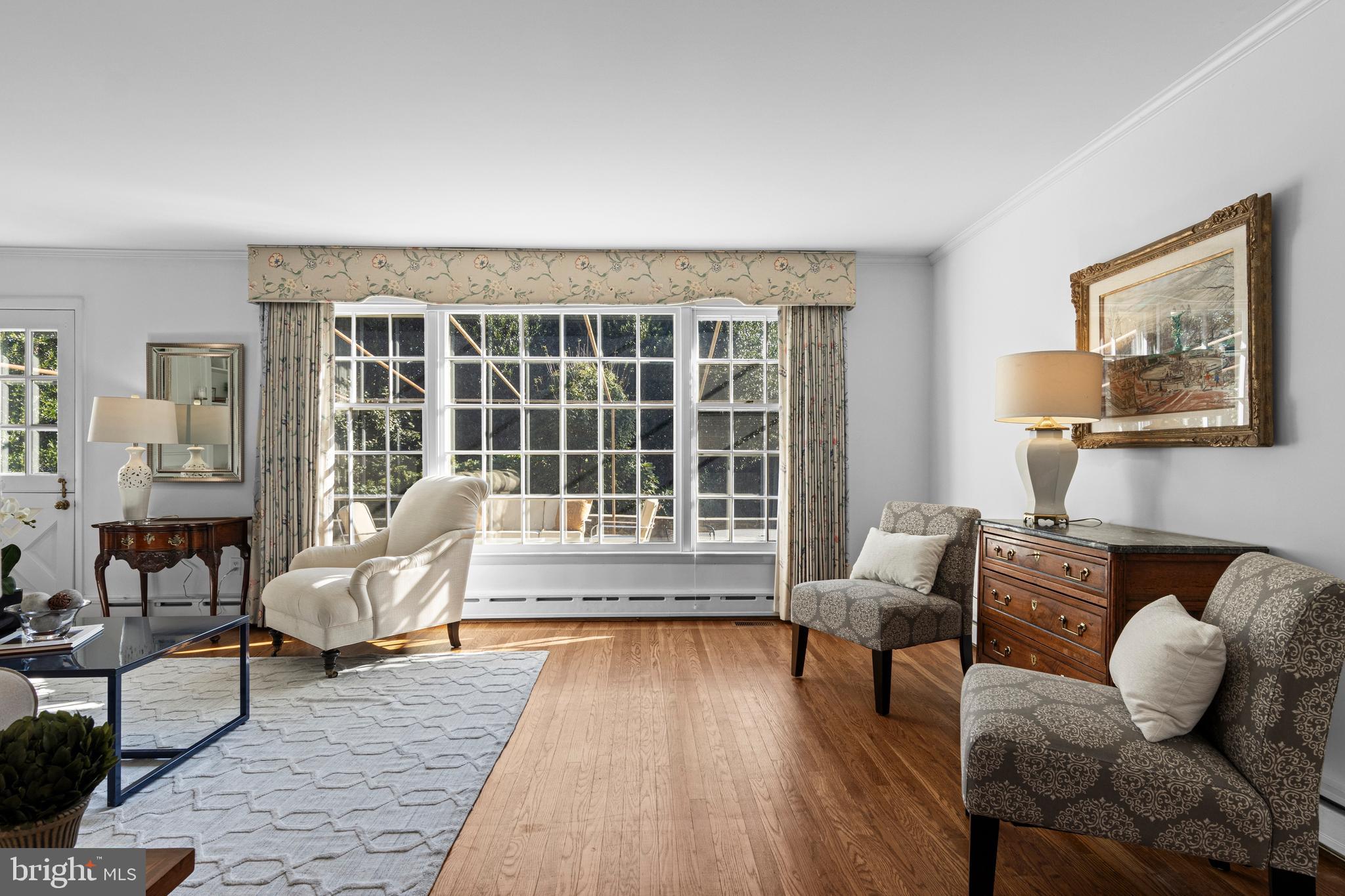 590 Cricket Lane Wayne, PA 19087 - Photo 13 of 65 a living room with furniture and a wooden floor