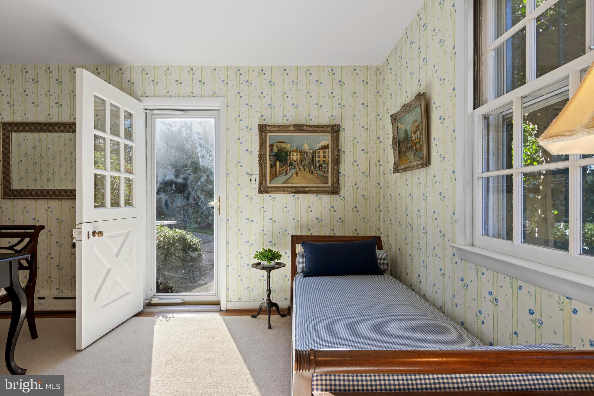 590 Cricket Lane Wayne, PA 19087 - Photo 32 of 65 a view of a hallway with wooden floor and furniture