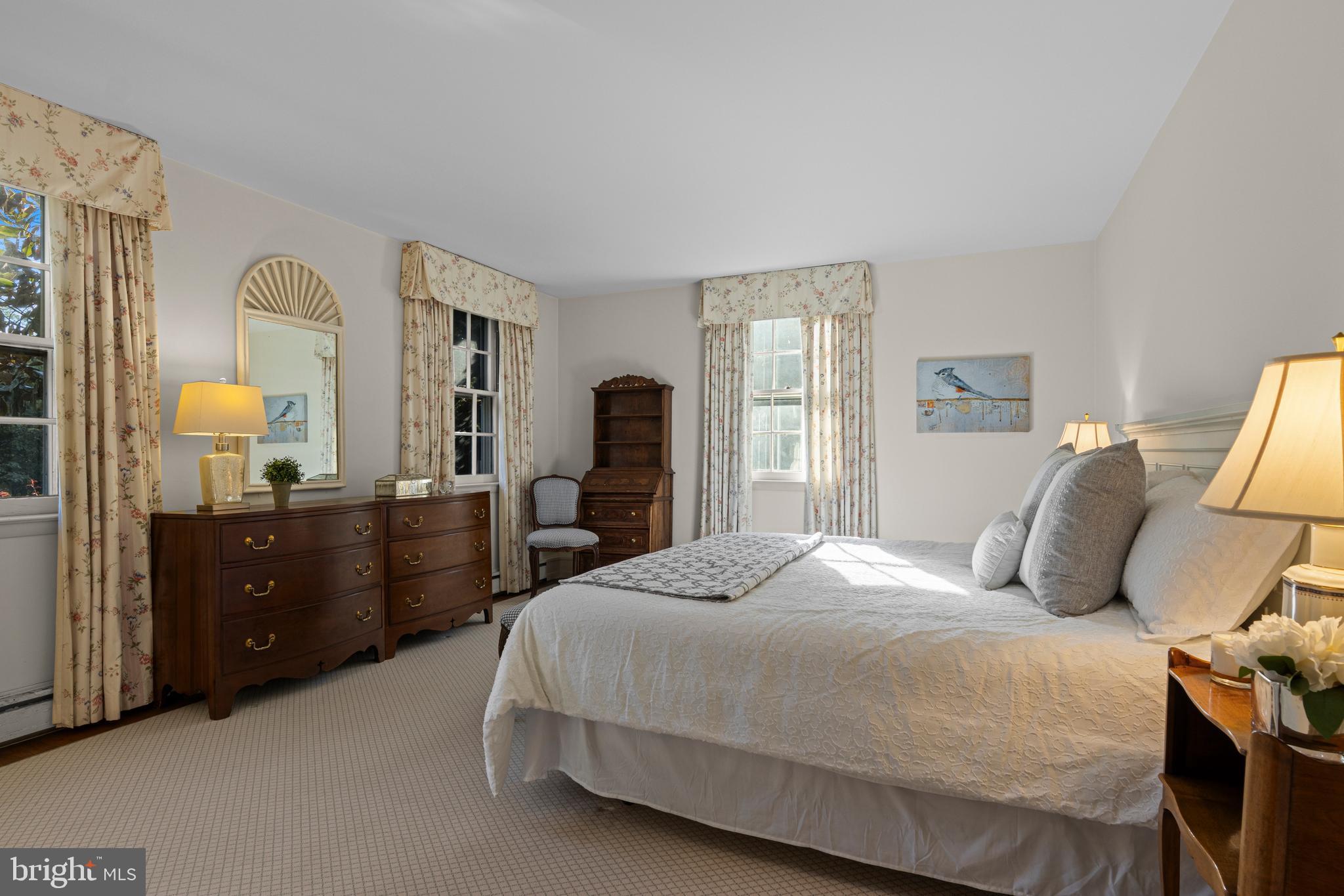 590 Cricket Lane Wayne, PA 19087 - Photo 33 of 65 a bedroom with a bed and a dresser