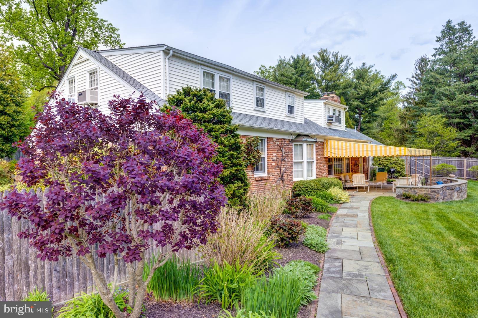 590 Cricket Lane Wayne, PA 19087 - Photo 58 of 65 a front view of house with yard and green space