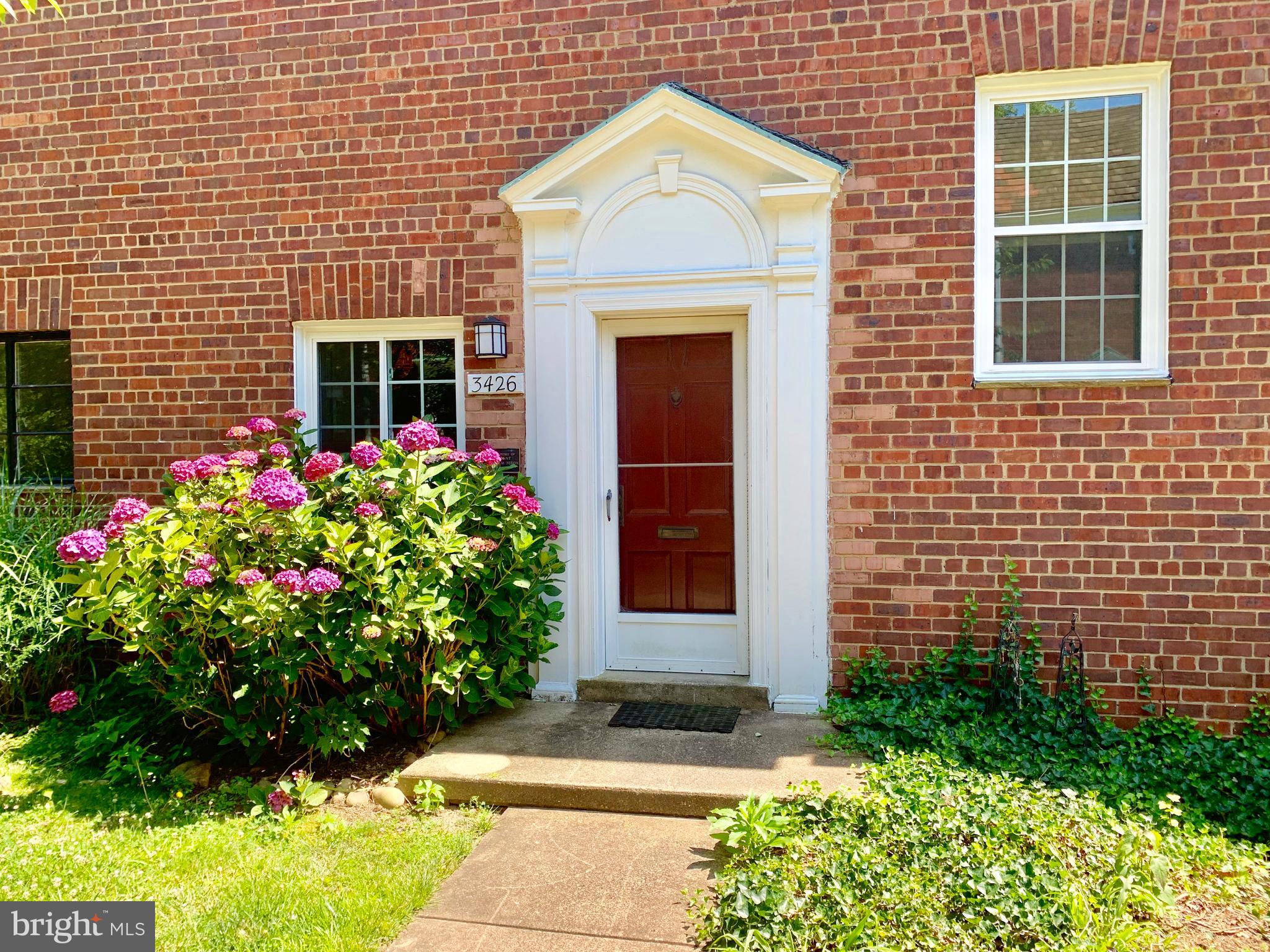 Beautiful exterior landscaping