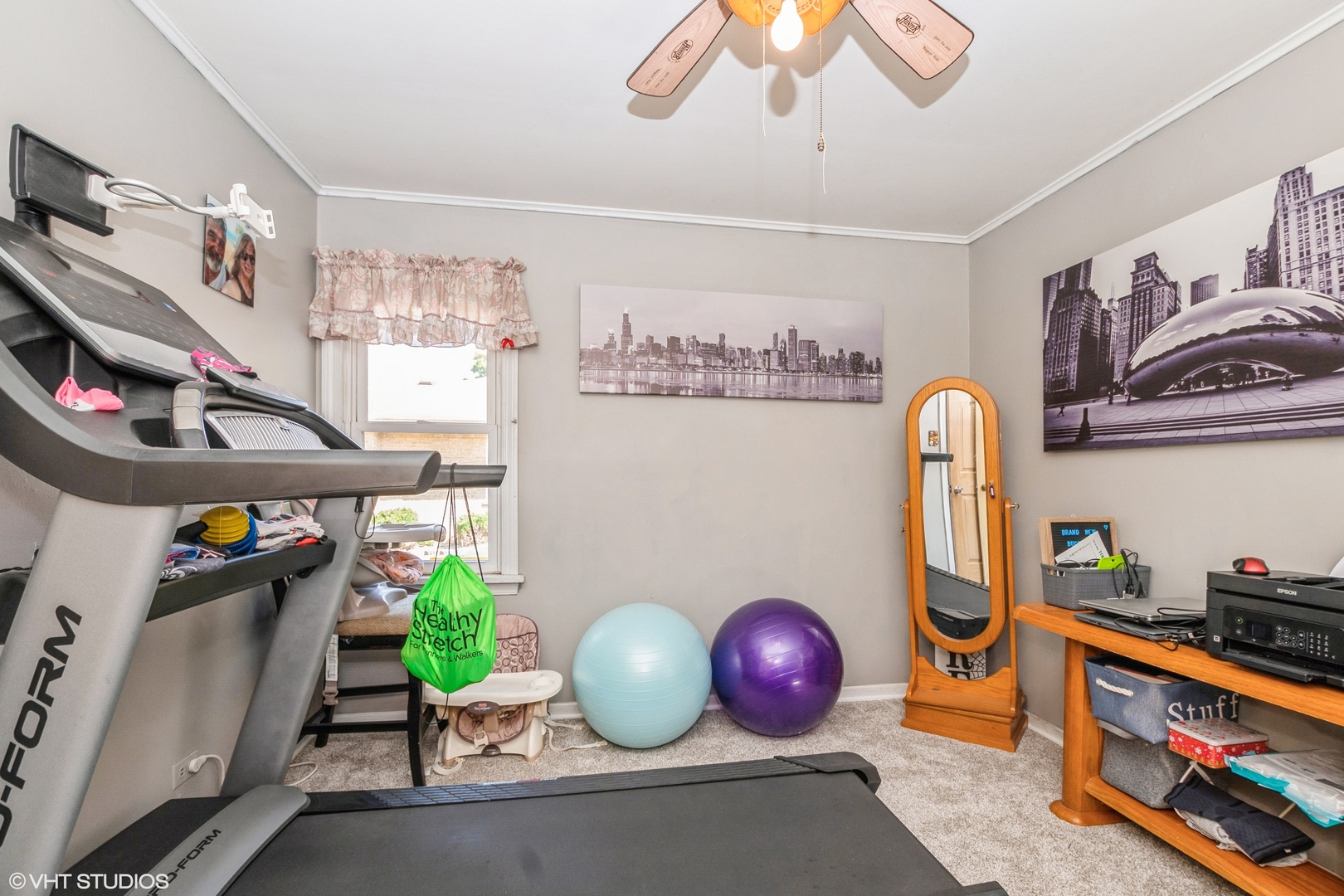 5837 109th Place Chicago Ridge, IL 60415 - Photo 12 of 20 a view of a room with shelves