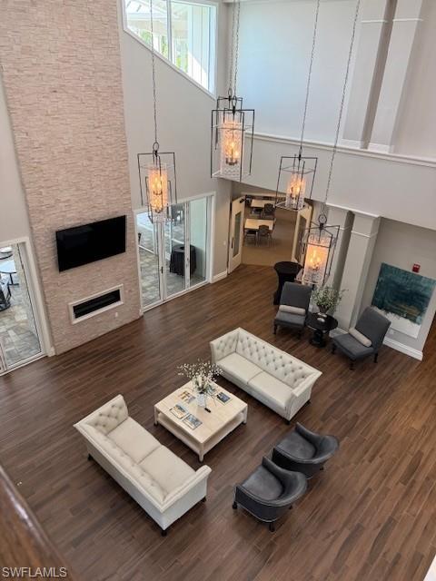 10787 Manatee Key Lane Estero, FL 33928 - Photo 29 of 31 a view of a living room with furniture and wooden floor