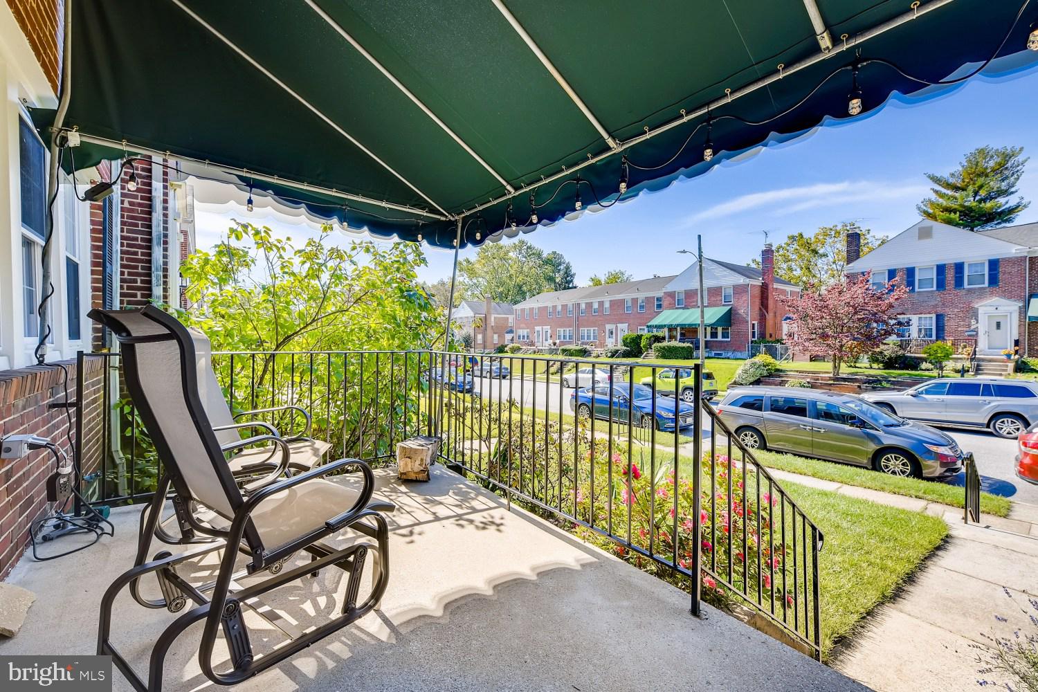 1734 Glen Ridge Road Towson, MD 21286 - Photo 4 of 32 Spacious front porch / covered awning