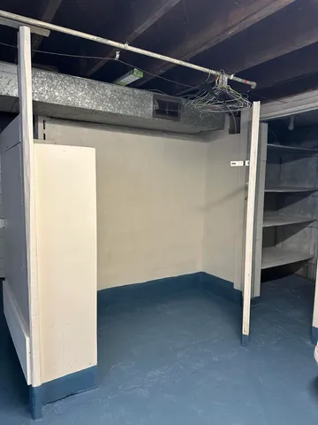 a close up of a wall