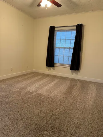 a view of a closet area