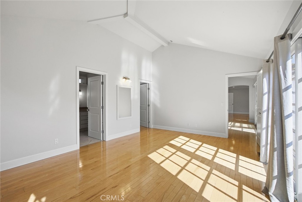 3513 May Street Los Angeles, CA 90066 - Photo 13 of 34 a view of livingroom with hardwood floor and a ceiling fan