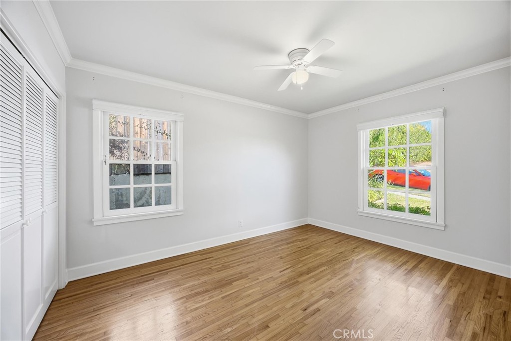 3513 May Street Los Angeles, CA 90066 - Photo 20 of 34 a view of an empty room with a window and wooden floor