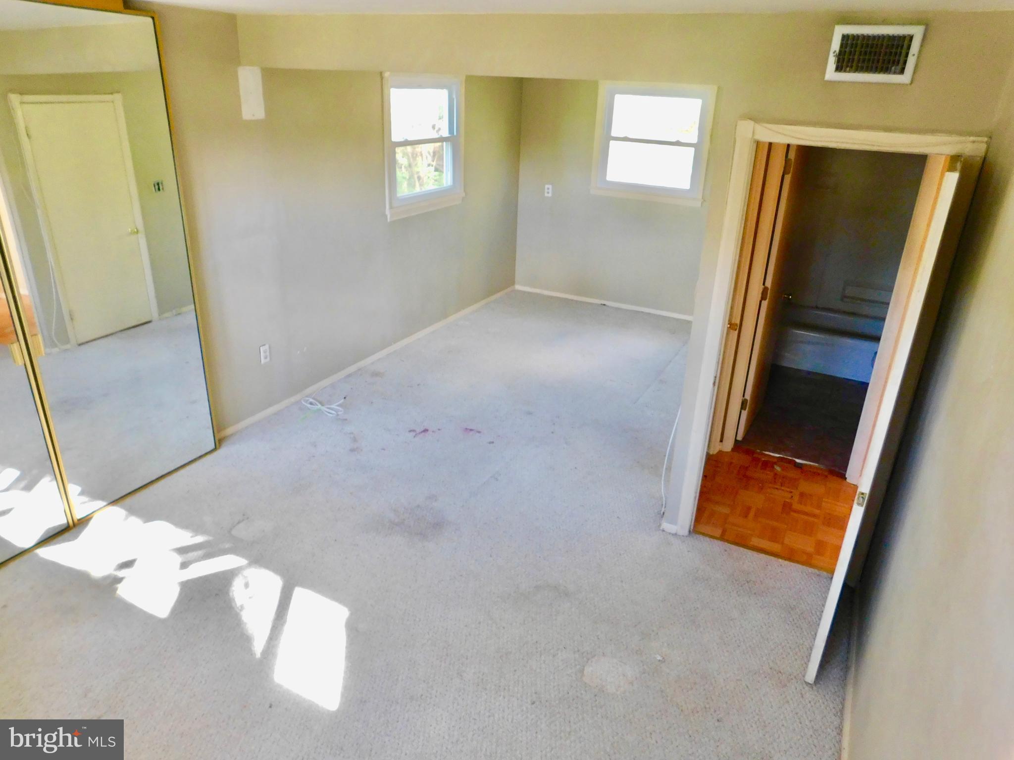 819 Templecliff Road Pikesville, MD 21208 - Photo 11 of 17 Master bedroom- Two room collapsed