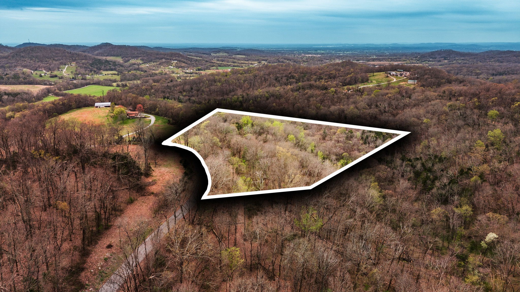 0 Wolf Hill Road Bethpage, TN 37022 - Photo 43 of 46 an aerial view of a house