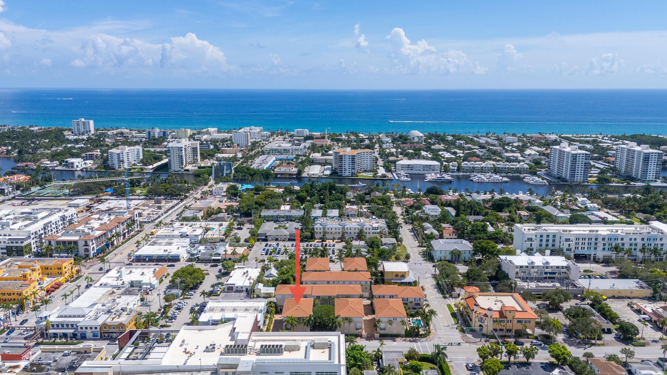 65 Southeast 5th Avenue, Unit B Delray Beach, FL 33483 - Photo 45 of 47 an aerial view of a city