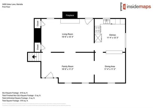 $2,145 | 3499 Ulster Lane Northeast, Marietta, GA 30066