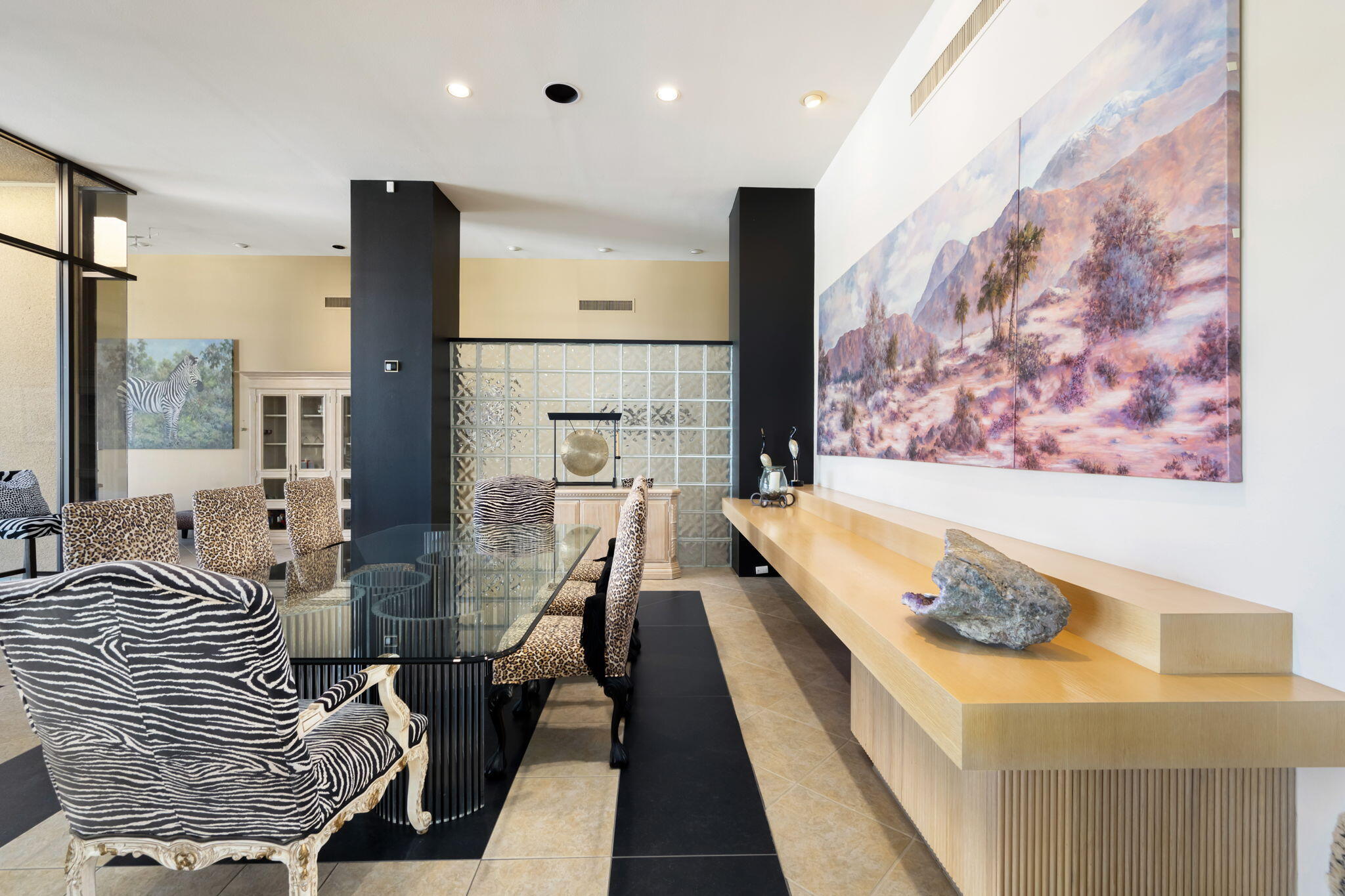 73380 Agave Lane Palm Desert, CA 92260 - Photo 19 of 81 a living room with furniture and wooden floor