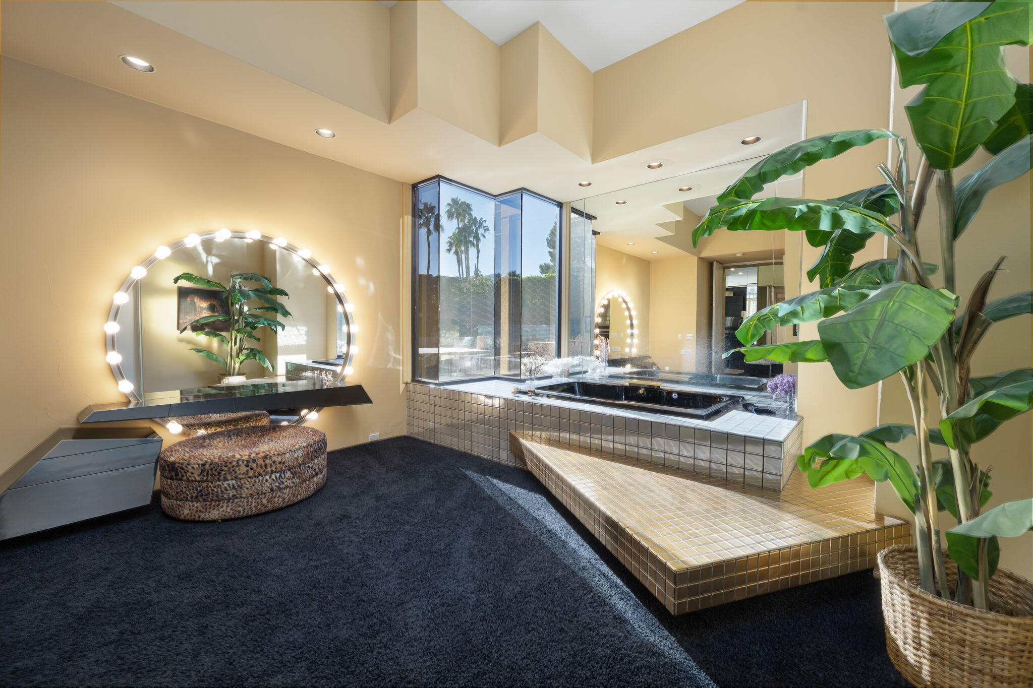 73380 Agave Lane Palm Desert, CA 92260 - Photo 32 of 81 a living room with furniture and a chandelier