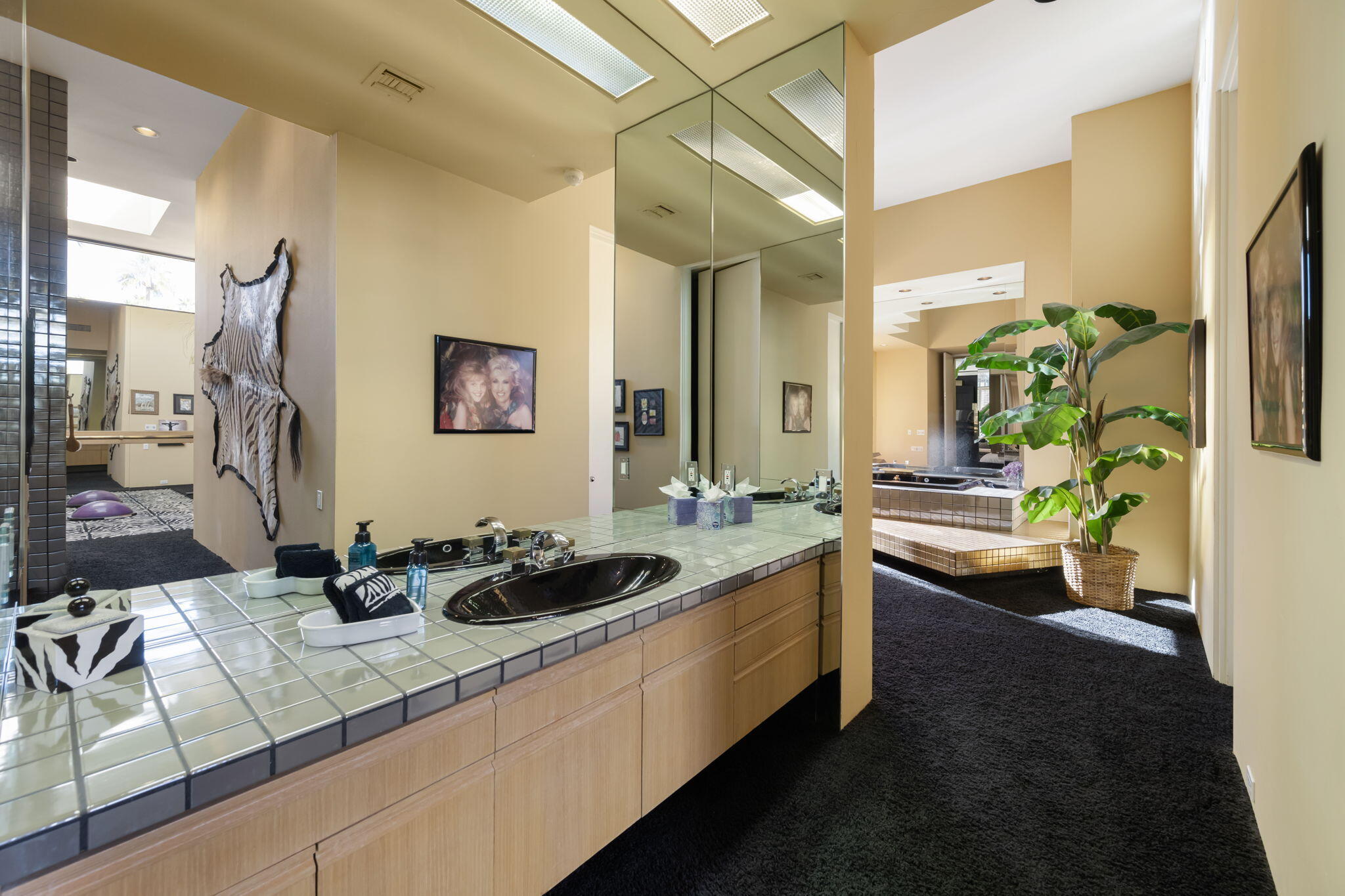 73380 Agave Lane Palm Desert, CA 92260 - Photo 33 of 81 a kitchen with sink stove and refrigerator