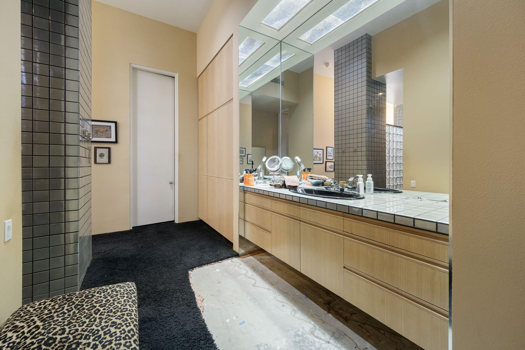 73380 Agave Lane Palm Desert, CA 92260 - Photo 36 of 81 a bathroom with a sink and a mirror