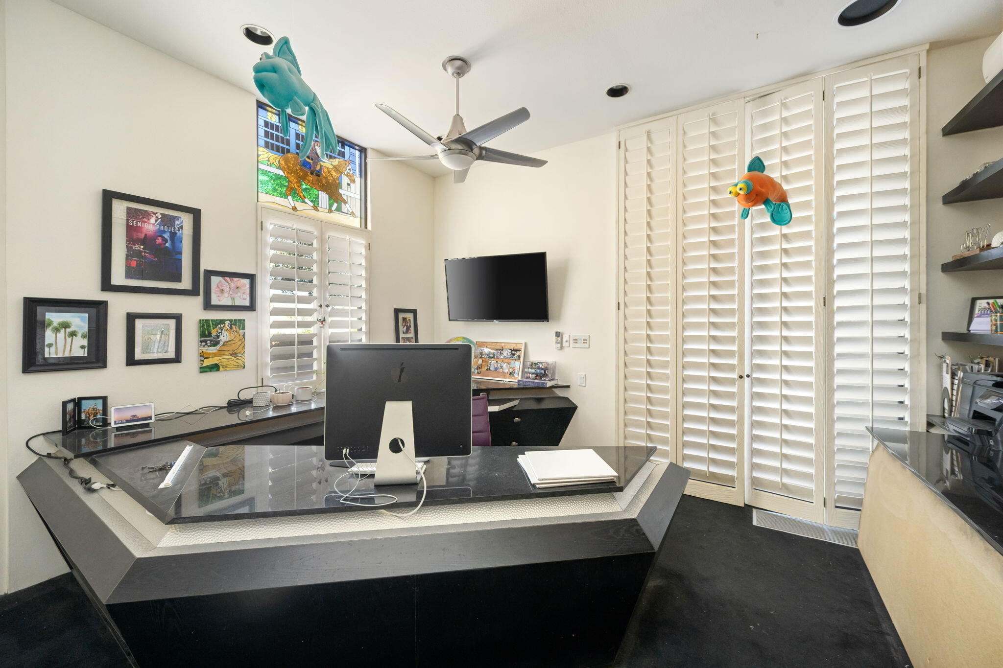 73380 Agave Lane Palm Desert, CA 92260 - Photo 41 of 81 a view of a dining room with furniture