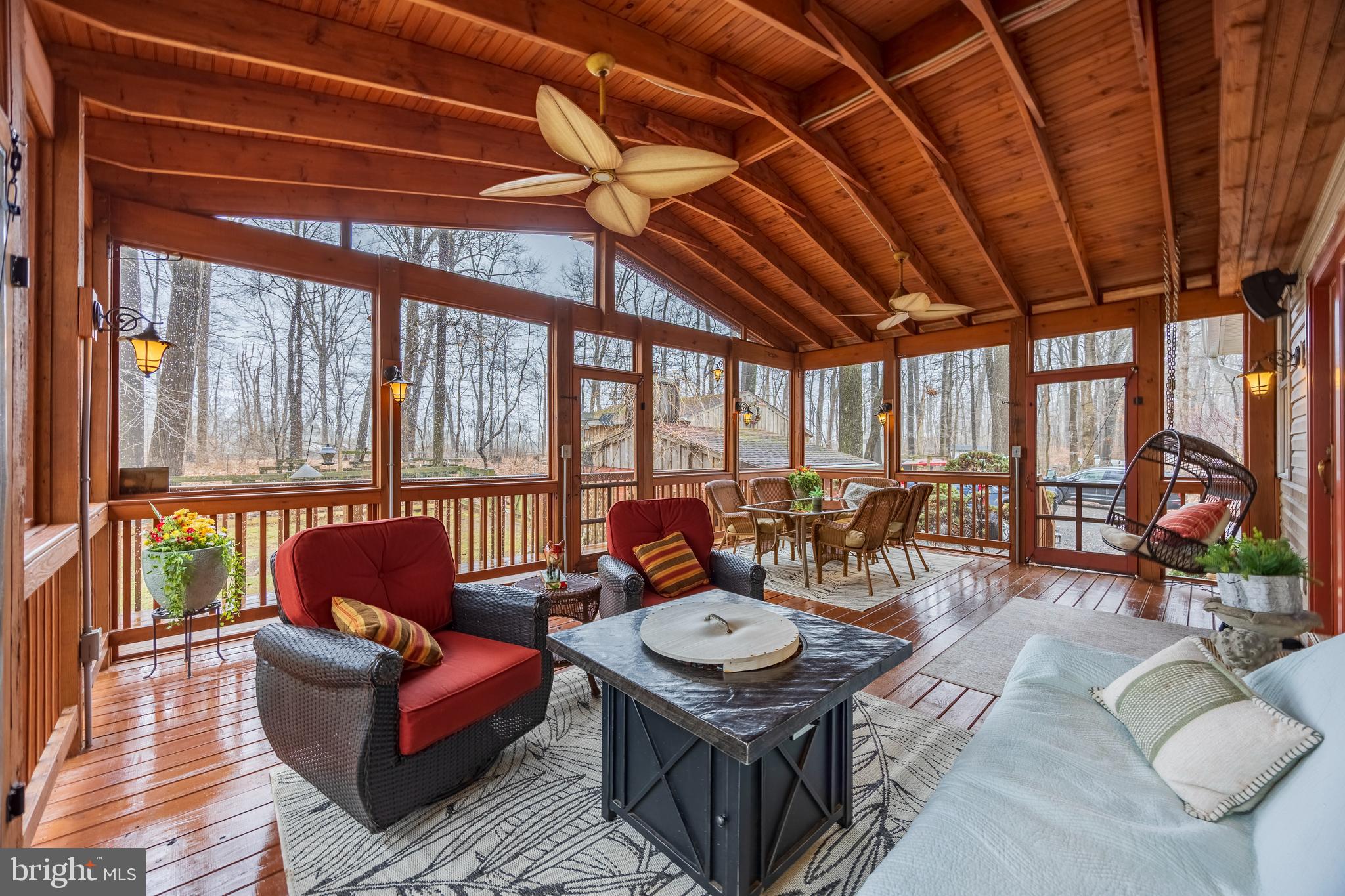 5777 White Rock Road Sykesville, MD 21784 - Photo 17 of 42 a outdoor living space with furniture and garden view