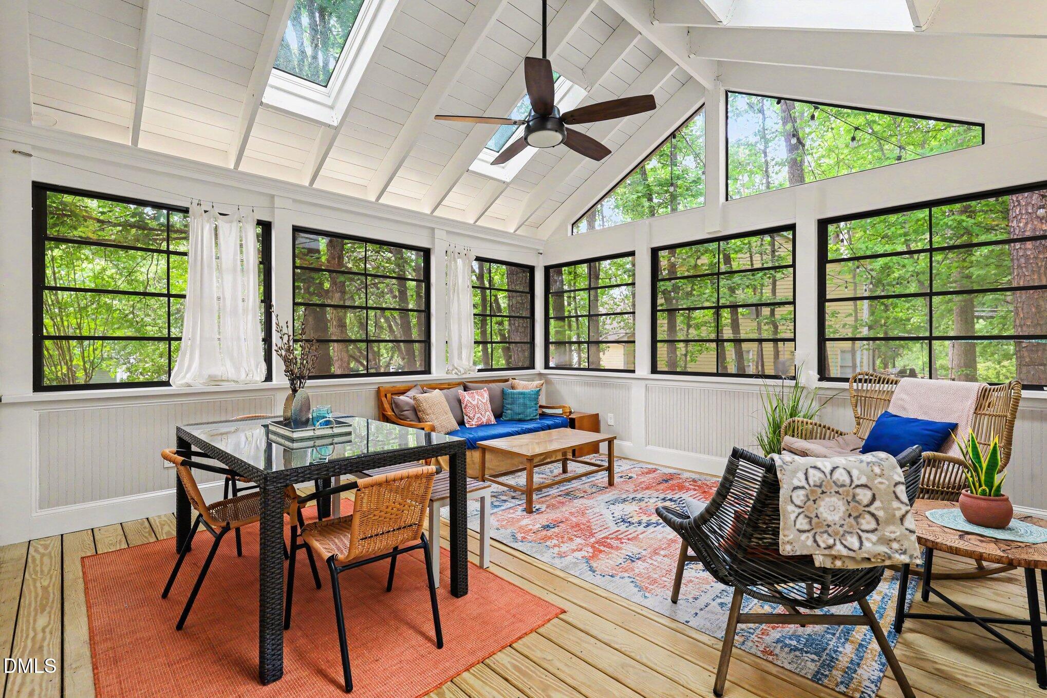 5468 Ingate Way Raleigh, NC 27613 - Photo 22 of 24 a view of a dining room with furniture window and outside view
