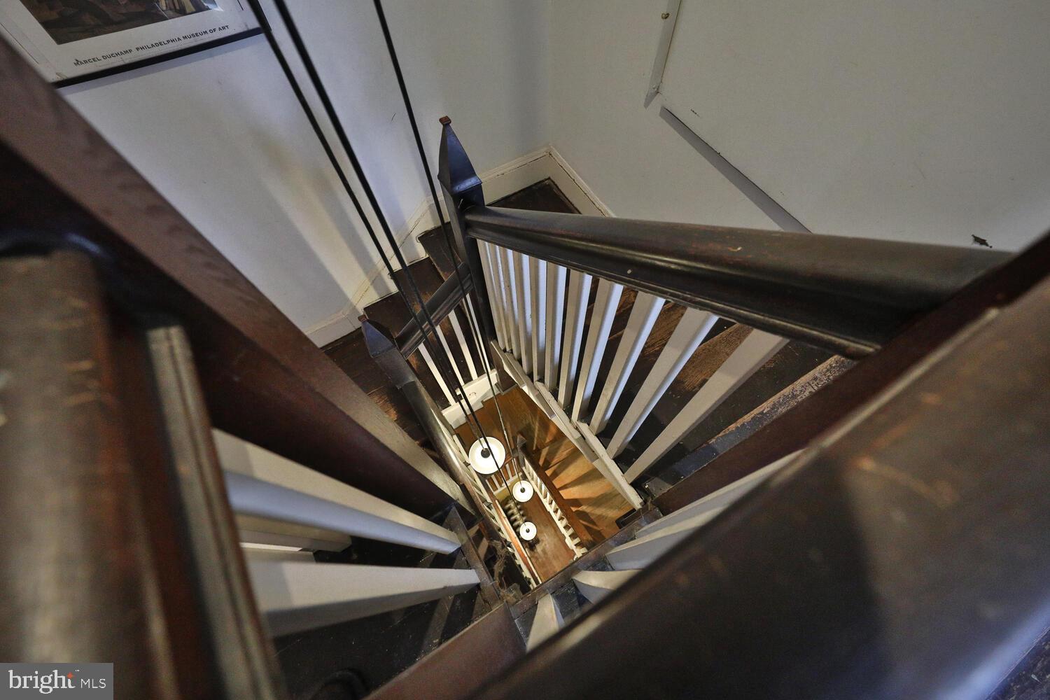 6705 Cresheim Road Philadelphia, PA 19119 - Photo 23 of 36 a view of stairs