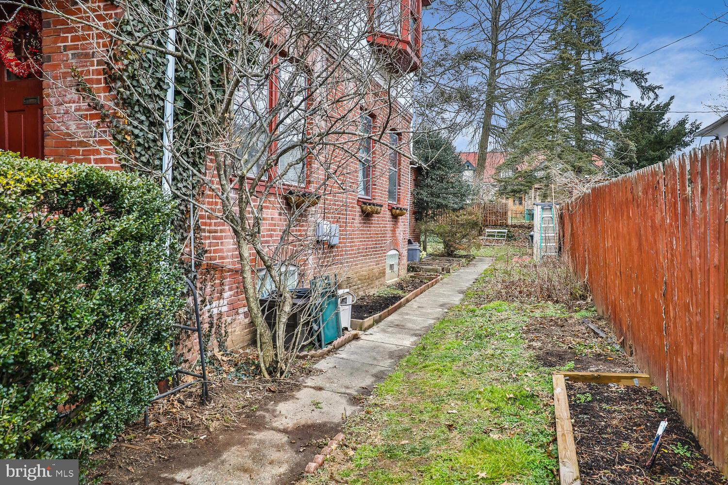 6705 Cresheim Road Philadelphia, PA 19119 - Photo 33 of 36 a view of a pathway with a yard