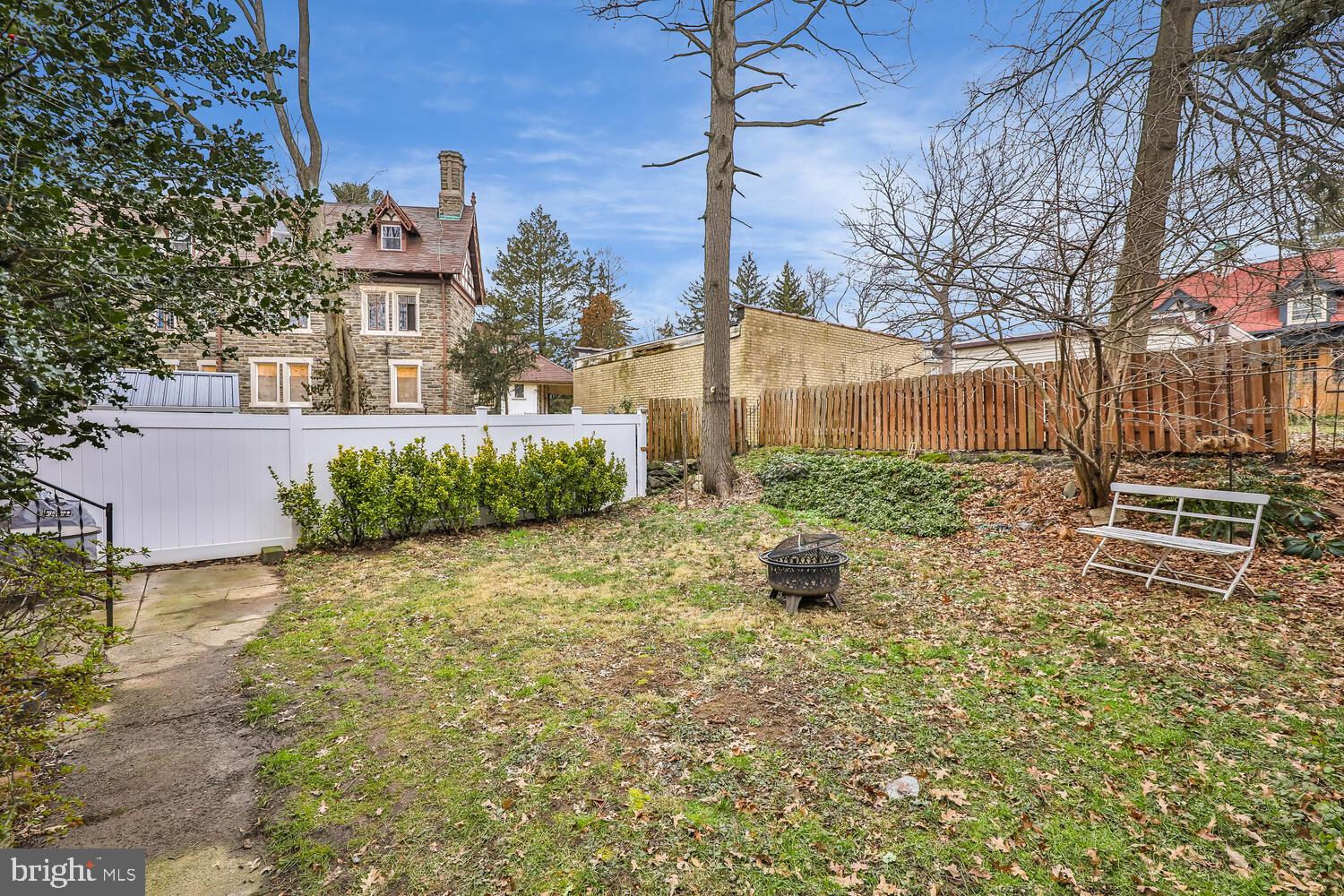 6705 Cresheim Road Philadelphia, PA 19119 - Photo 34 of 36 a pathway of a house with a yard