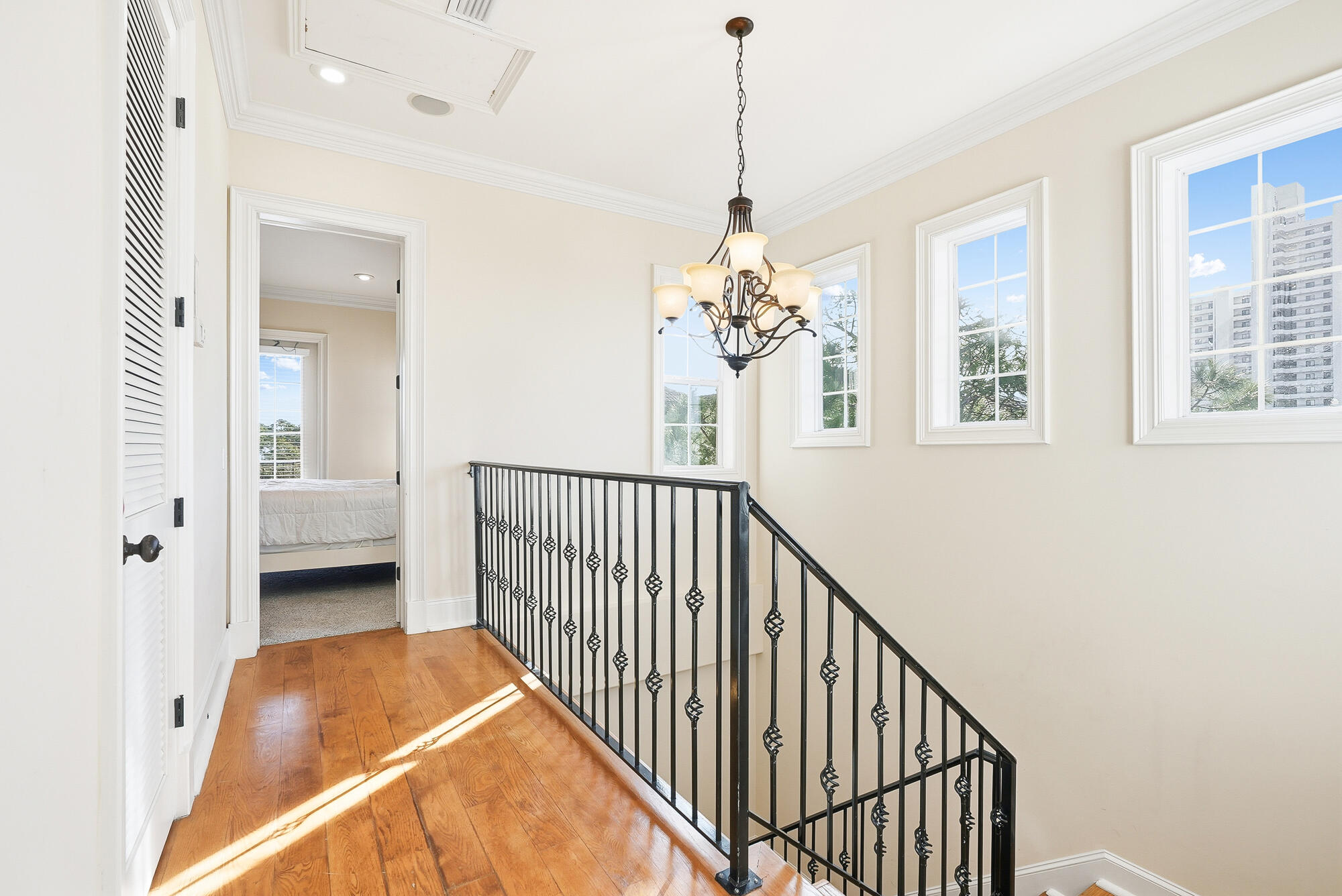 156 Palmeira Way Santa Rosa Beach, FL 32459 - Photo 35 of 58 a view of a hallway view with staircase