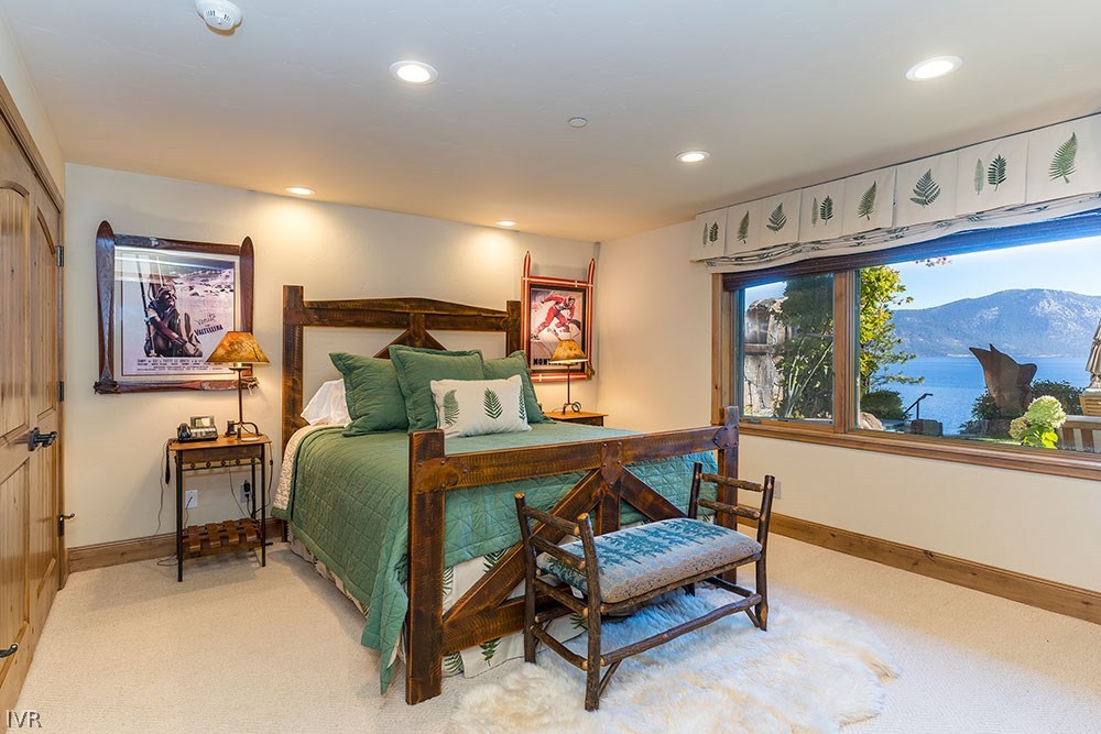 444 Gonowabie Road Crystal Bay, NV 89402 - Photo 28 of 35 a bedroom with furniture and a window