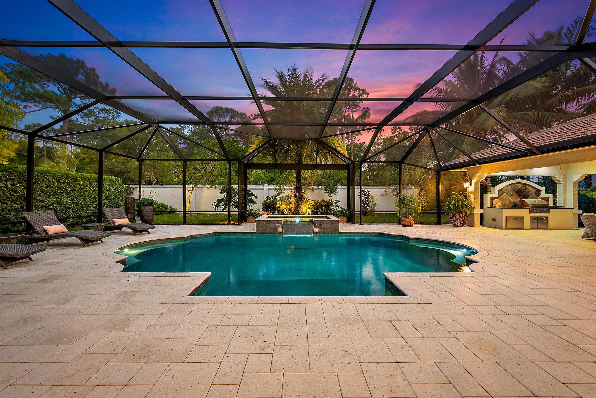 423 Rudder Cay Way Jupiter, FL 33458 - Photo 36 of 66 Screened in Pool