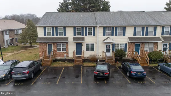 a car parked in front of a house